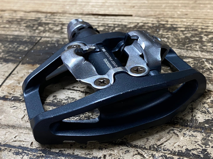 JQ878 シマノ SHIMANO PD-EH500 ビンディングペダル 片面フラット SPD