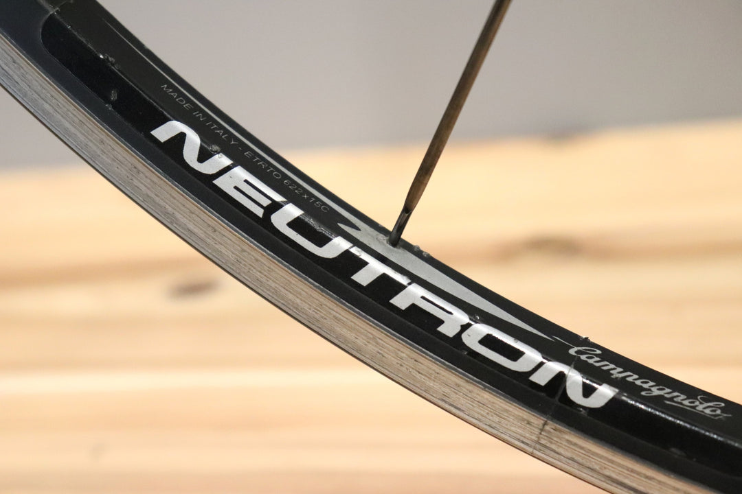 訳アリ カンパニョーロ CAMPAGNOLO ニュートロン NEUTRON アルミ クリンチャー ホイールセット カンパ11S/12S 【仙台店】