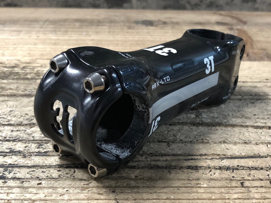 KB249 3T ARX LTD カーボン ステム 100mm Φ31.8 OS 6° 黒