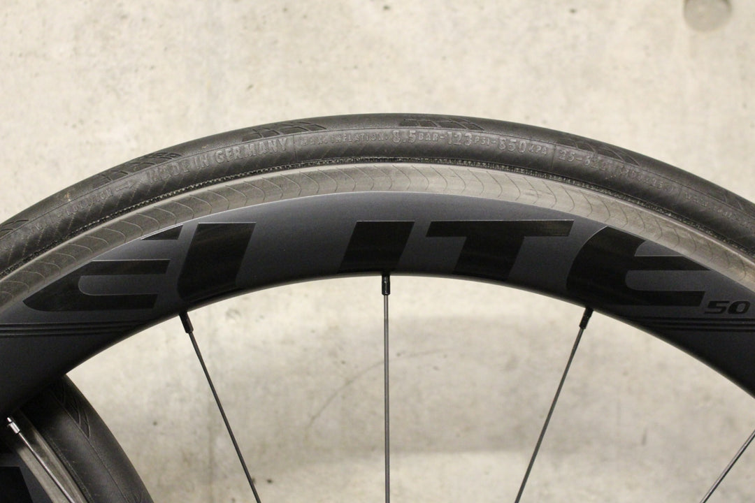 エリートホイールズ ELITEWHEELS Marvel 50V カーボン チューブレス ホイールセット シマノ12S/11S 【福岡店】