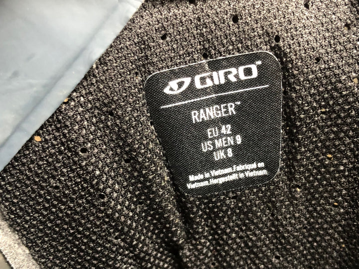 JM558 ジロ GIRO RANGER ビンディングシューズ 2穴 黒 ブルーグレー EU42