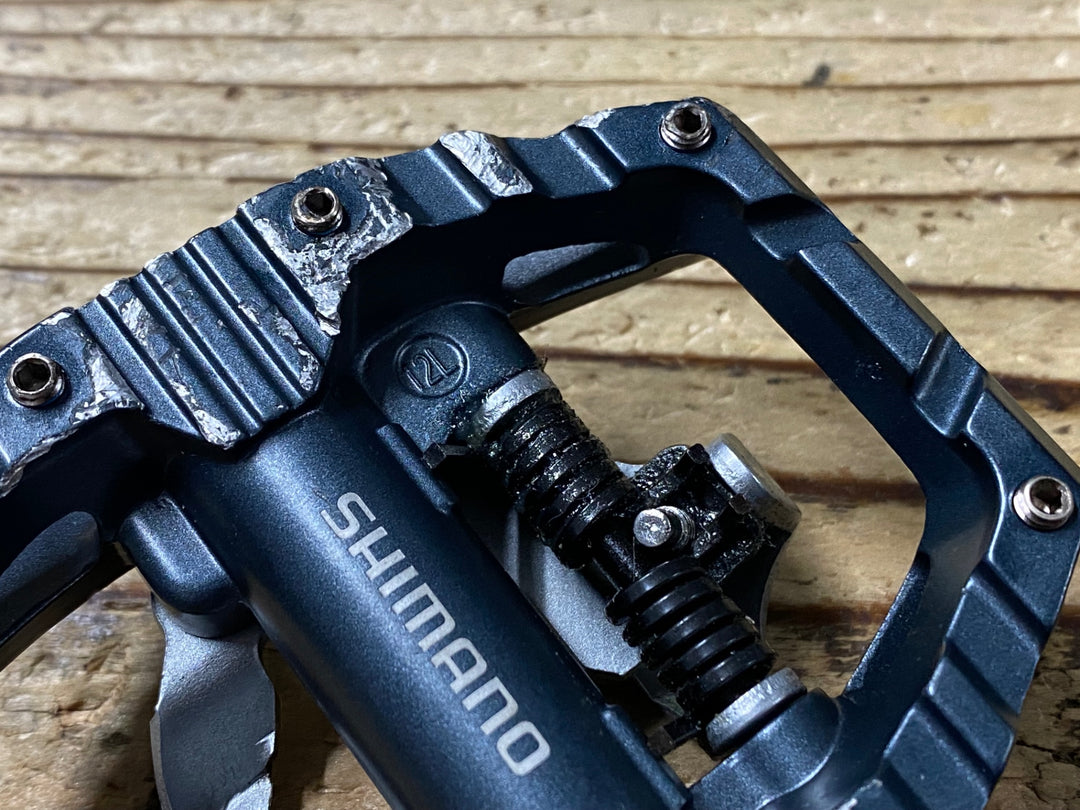 KL742 シマノ SHIMANO PD-EH500 ビンディングペダル 片面フラット SPD