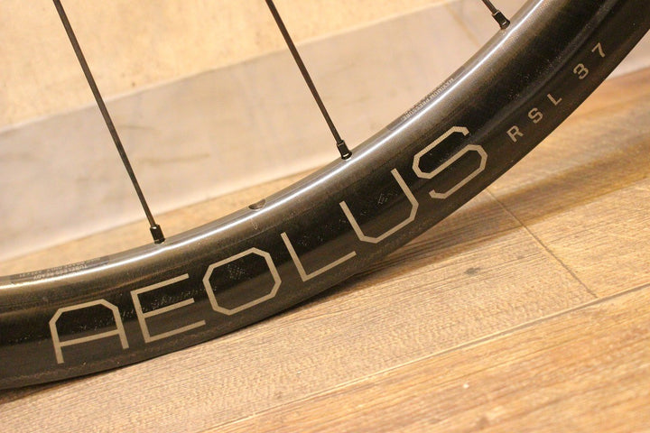 ボントレガー BONTRAGER アイオロス AEOLUS RSL 37 TLR DISC カーボン チューブレスレディ ホイールセット シマノ 11/12S 21C【名古屋店】