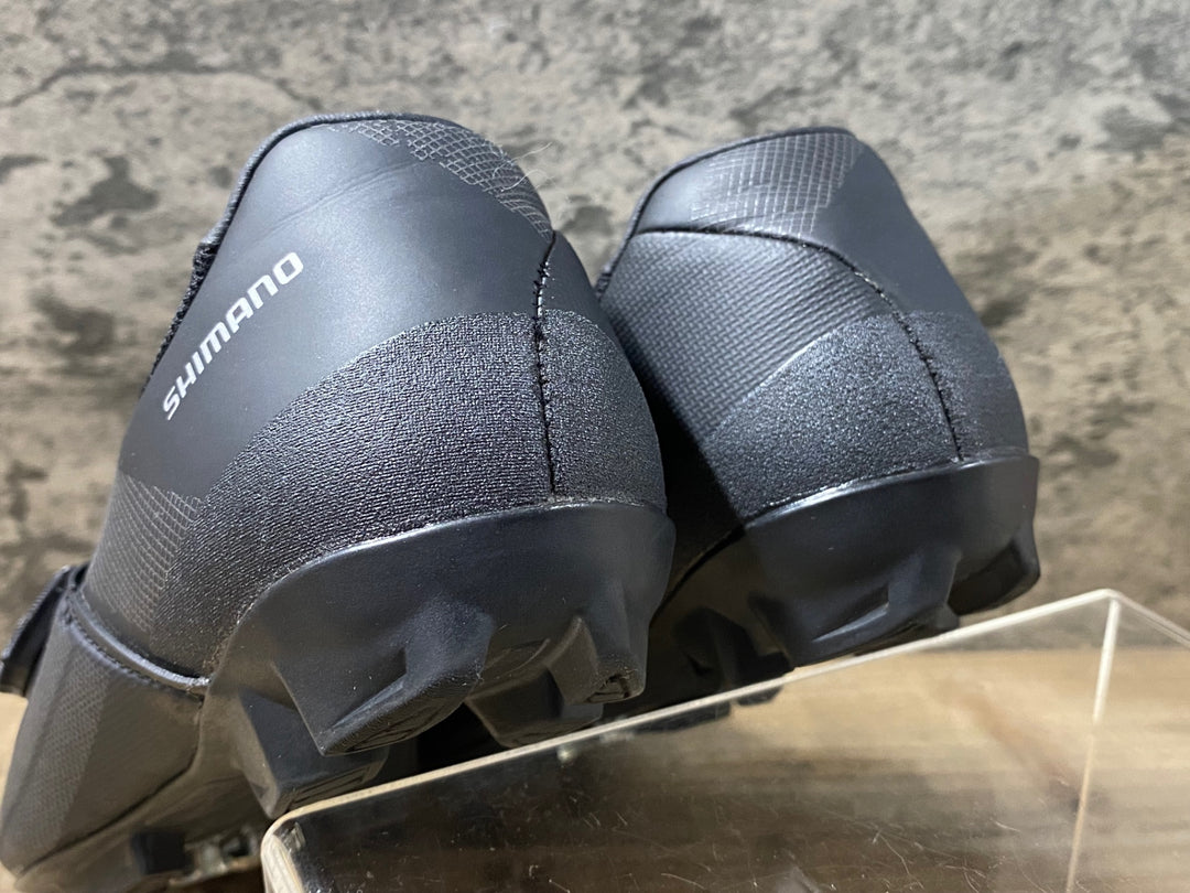 KB193 シマノ SHIMANO XC3 WIDE SH-XC300M L01 E ビンディングシューズ 2穴 BOA 黒 EU38