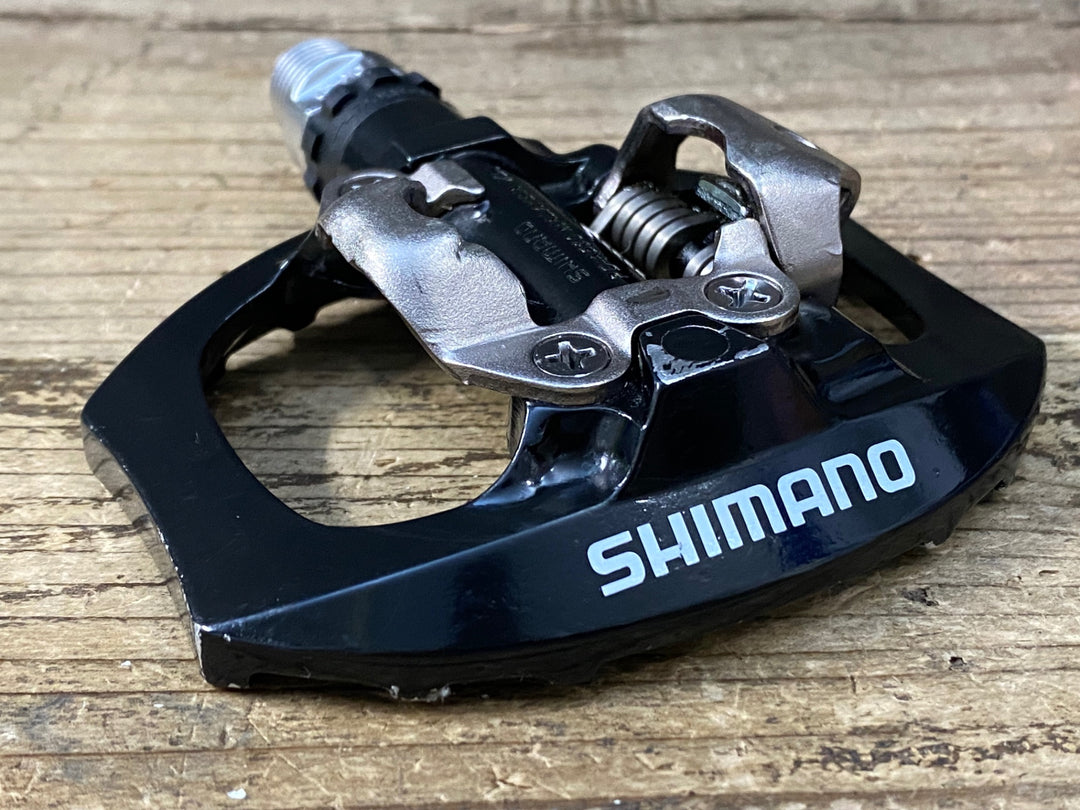 JT851 シマノ SHIMANO PD-A530 ビンディングペダル 片面フラット 黒 SPD