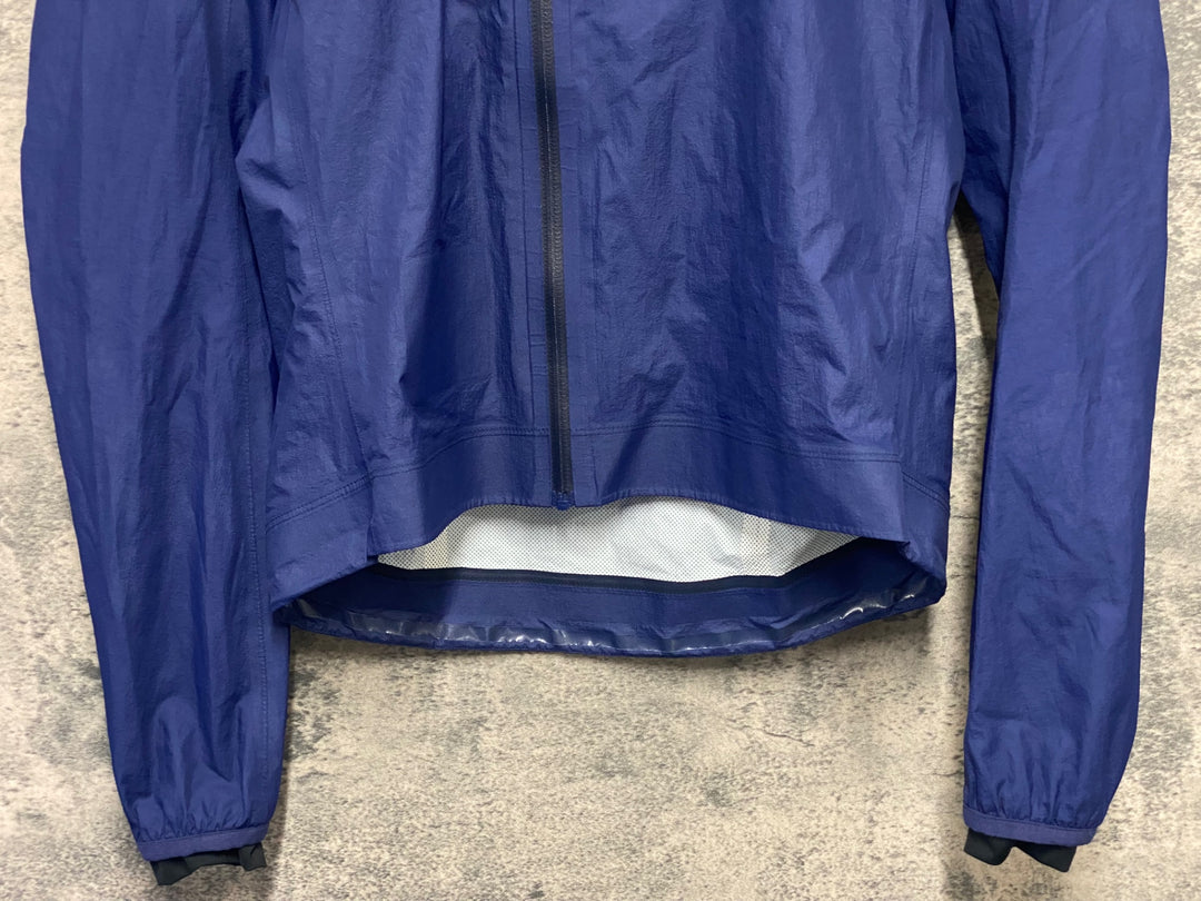 KM422 ラファ Rapha CORE RAIN JACKET 長袖 サイクルジャケット 紺 XS