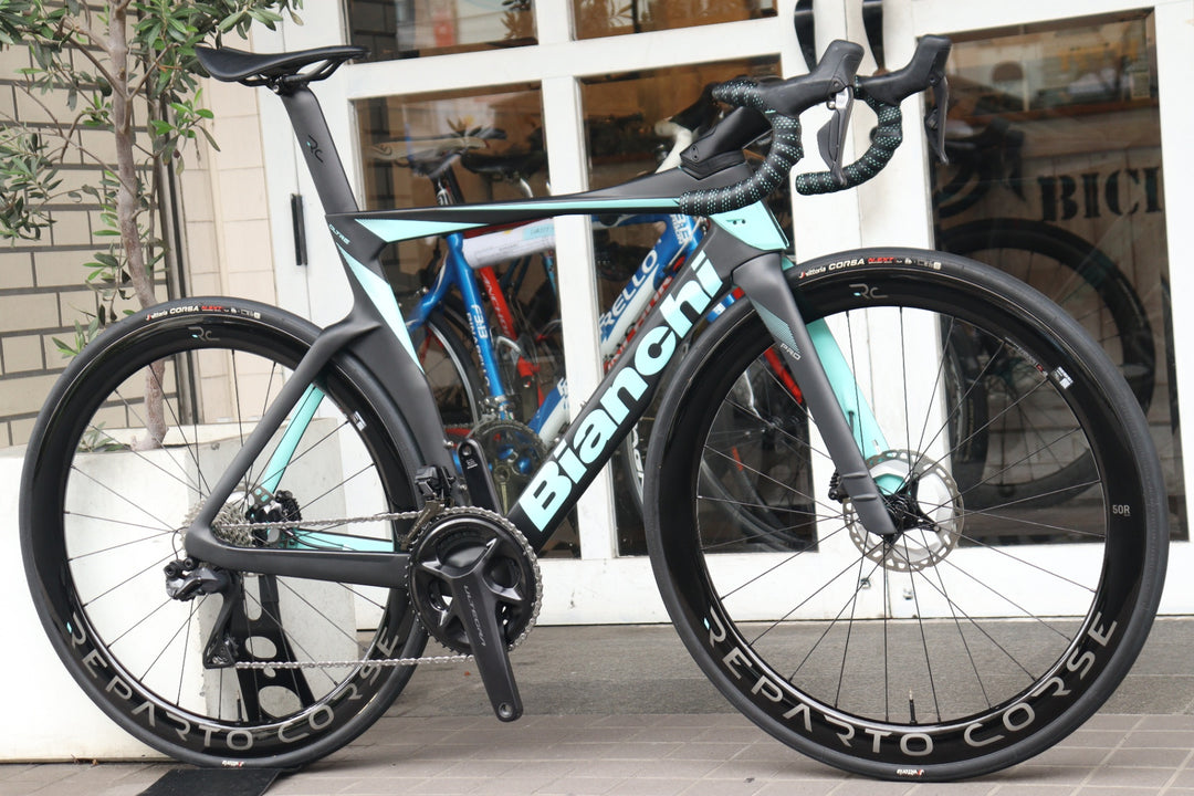 ビアンキ Bianchi オルトレ プロ OLTRE PRO 2023モデル 55サイズ シマノ アルテグラ R8170 12S Di2 カーボン ロードバイク REPARTO CORSE R50 【横浜店】