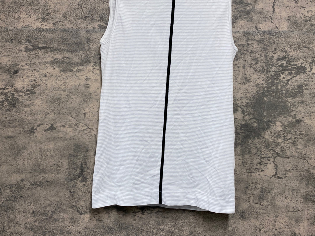 JW778 アソス assos Slin Layer ノースリーブベースレイヤー 白 XS/S