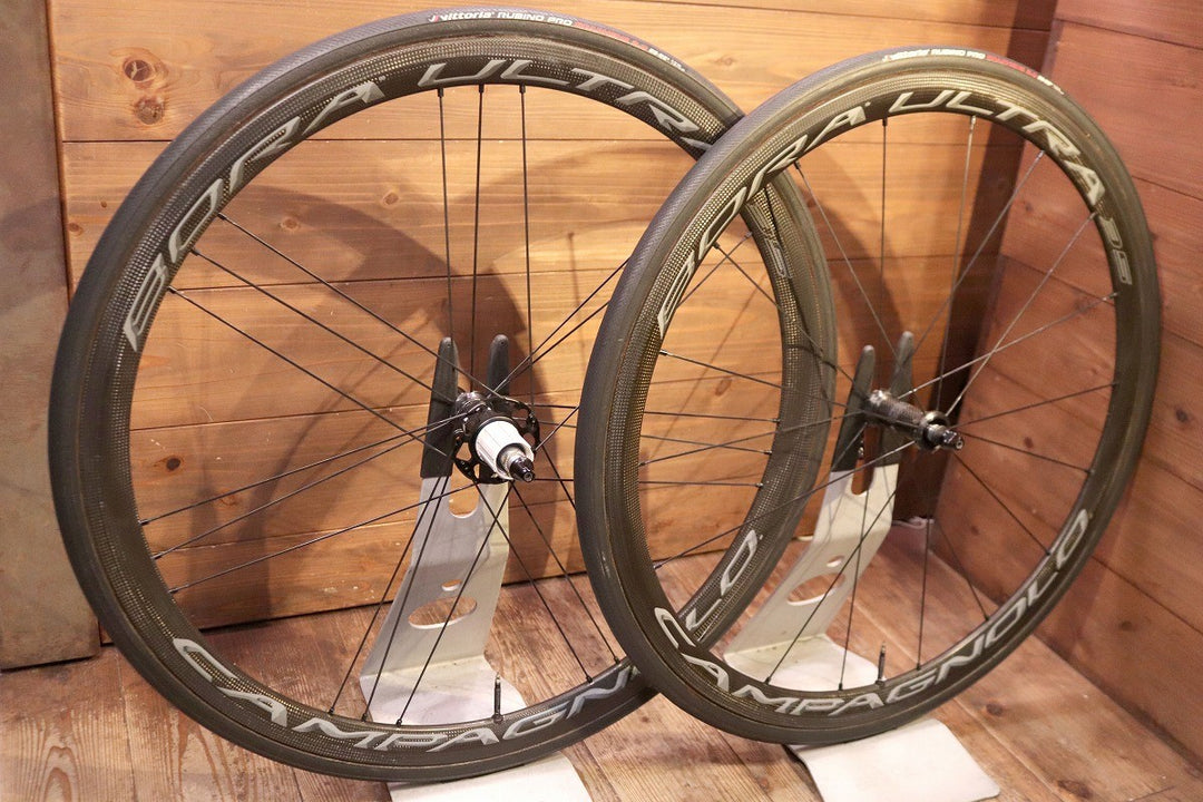 カンパニョーロ Campagnolo ボーラウルトラ BORA ULTRA 35 カーボン チューブラー ホイールセット シマノ12S/11S ワイドリム 【南麻布店】