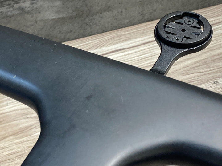 KE297 ボントレガー BONTRAGER AEOLUS RSL VR-C ハンドルバー カーボン ステム一体型 120mm ブラケットC-C420mm