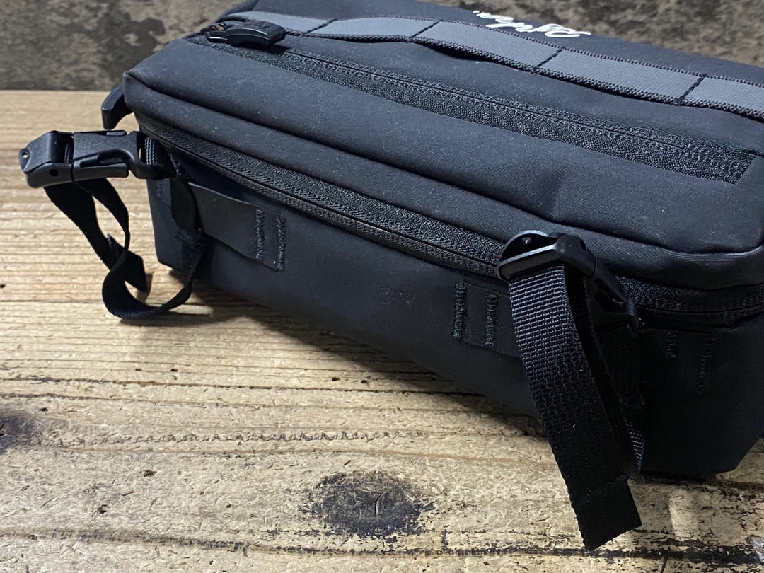 KH855 ラファ RAPHA BAR BAG ハンドルバーバッグ 黒 ※固定ストラップ一本欠品