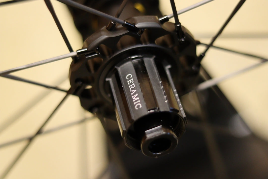 エリート ELITE WHEELS ドライブ DRIVE 50D カーボン チューブレスレディ ディスク ホイールセット シマノ11/12S 【立川店】