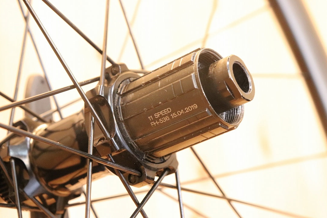 キャノンデール CANNONDALE ホログラム HOLLOWGRAM HG35 DISC カーボン クリンチャー ホイールセット シマノ11S/12S 【芦屋店】