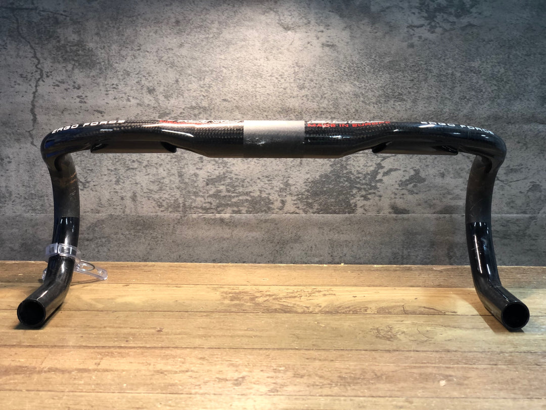 JJ133 タイム TIME ERGOFORCE カーボンハンドルバー ブラケット部外-外420mm ※クランプ部付近にクラックのためジャンク
