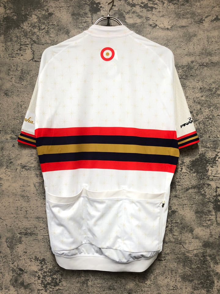 KL480 ラファ Rapha CORE JERSEY WIGGINS 半袖 サイクルジャージ 白 L