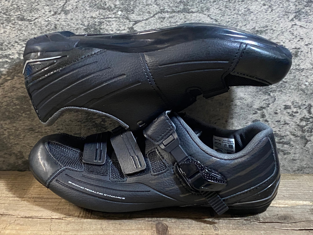 KD759 シマノ SHIMANO RP3 SH-RP300-E L ビンディングシューズ 黒 EU43E