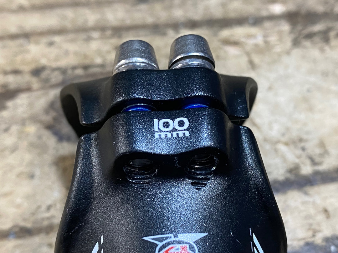 KD722 リッチー RITCHEY 4AXIS stem アルミステム 黒 100mm Φ31.8 OS