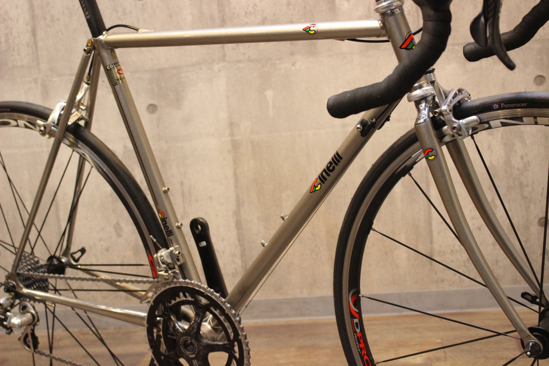 チネリ CINELLI スーパーコルサ SUPERCORSA 52サイズ カンパニョーロ ケンタウル 10s クロモリ ロードバイク【名古屋店】