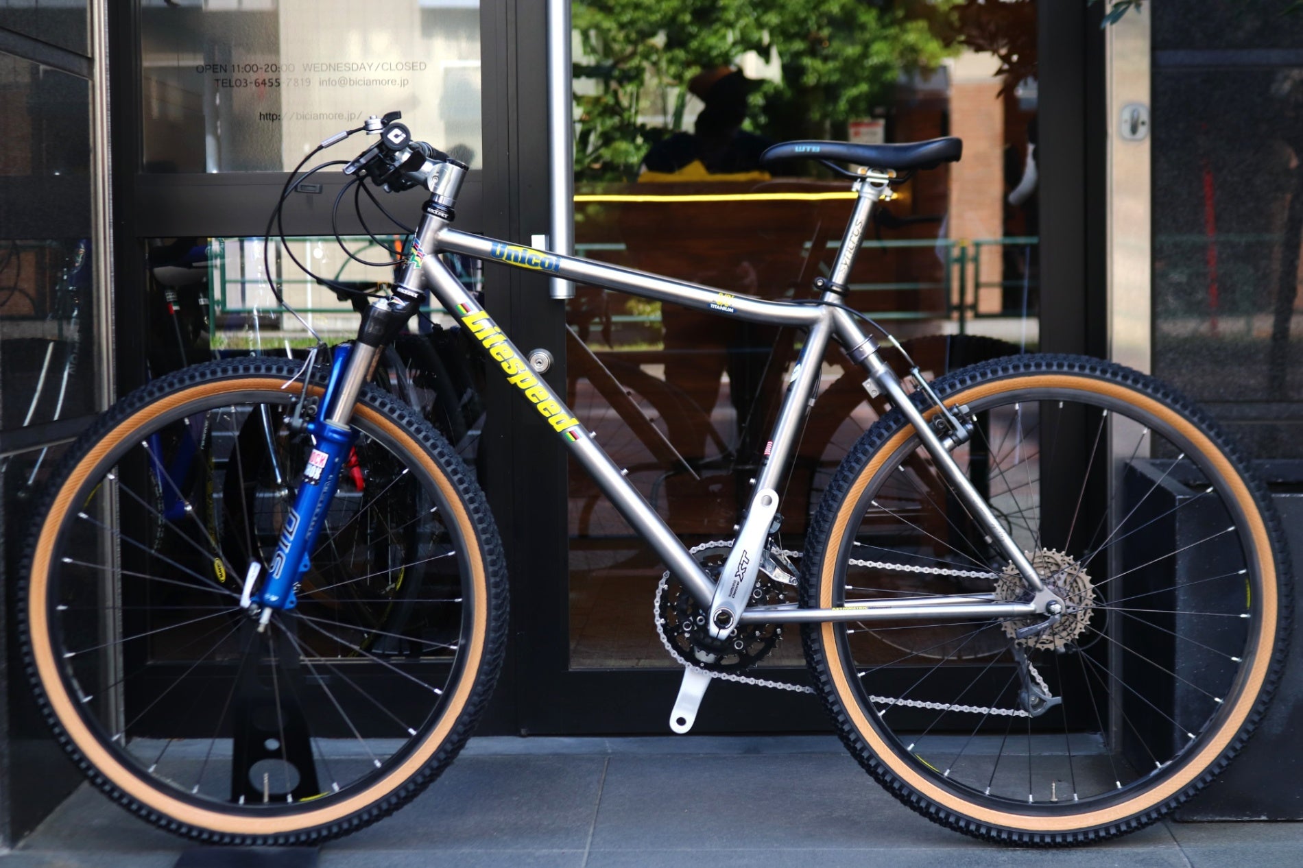 ライトスピード LITESPEED UNICON 3-2.5チタン シマノ XTR M952 9S MIX