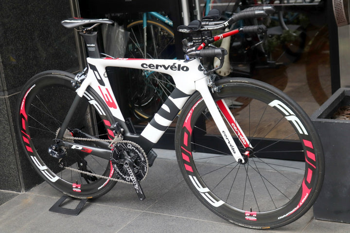 サーヴェロ Cervelo P3 2014 48サイズ アルテグラ 6870 Di2 11S FFWD F6R カーボン TTバイク タイムトライアルバイク 【南麻布店】