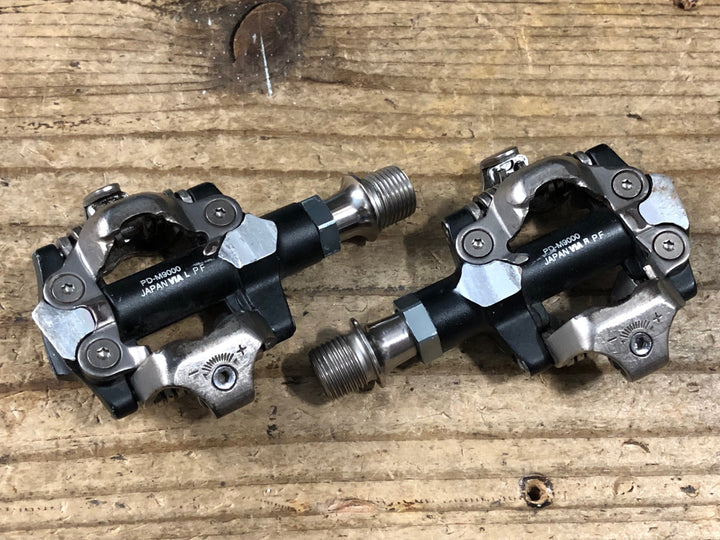 KQ211 シマノ SHIMANO XTR PD-M9000 ビンディングペダル SPD