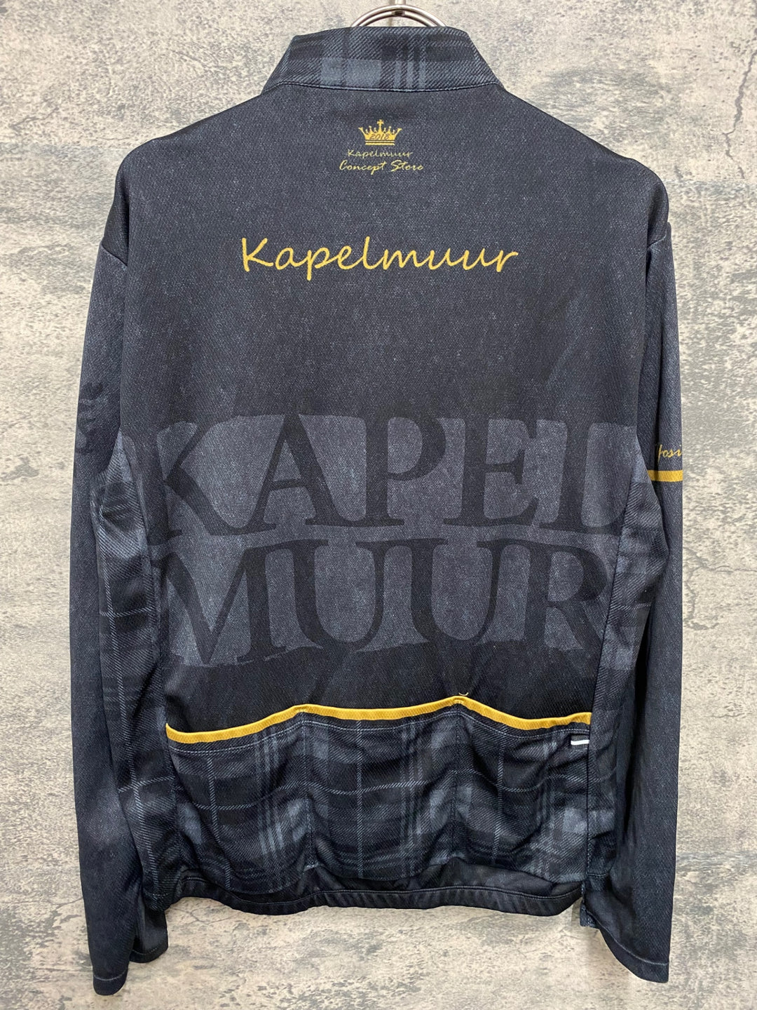 KG268 カペルミュール KAPELMUUR 長袖 サイクルジャージ 黒 XL