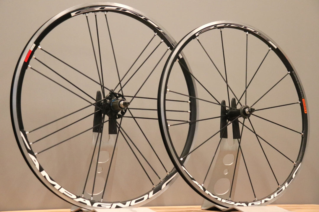カンパニョーロ CAMPAGNOLO ユーラス EURUS アルミ クリンチャー ホイールセット シマノ11S/12S ナローリム 15C 【仙台店】