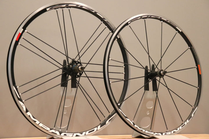 カンパニョーロ CAMPAGNOLO ユーラス EURUS アルミ クリンチャー ホイールセット シマノ11S/12S ナローリム 15C 【仙台店】