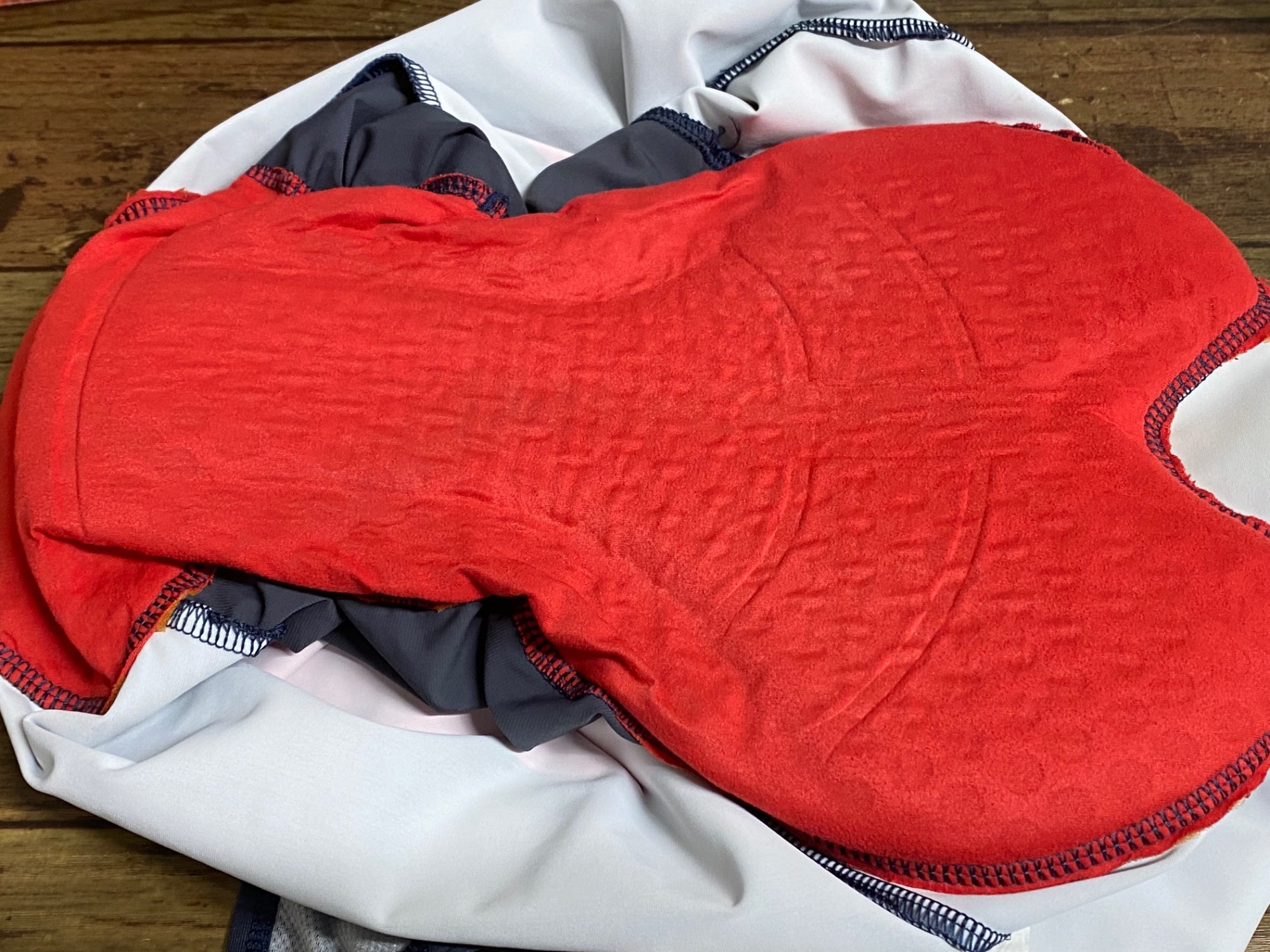 JW298 カステリ CASTELLI ビブショーツ ネイビー オレンジ XL – BICI