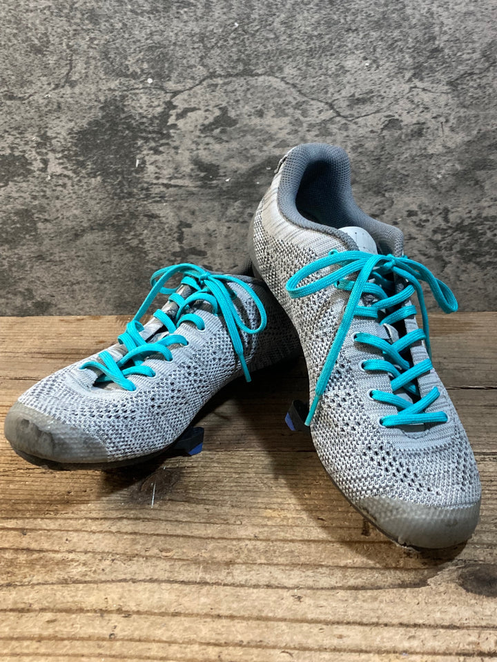 KC513 ジロ GIRO EMPIRE E70 W KNIT ビンディングシューズ 3穴 グレー EU41