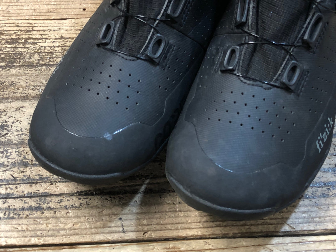 JY809 フィジーク fizik TERRA ARTICA GTX ビンディングシューズ 2穴 BOA 黒 EU40 GORE-TEX