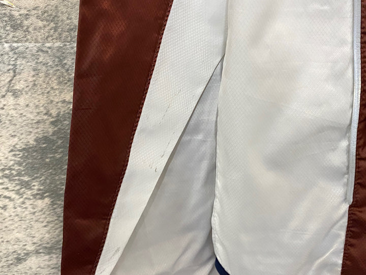 KC989 ルコックスポルティフ le coq sportif 長袖 ウィンドブレーカー バーガンディー L ※ロゴ剥げ