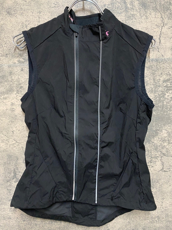 KP518 ラファ Rapha ジレ サイクルベスト 黒 レディース S