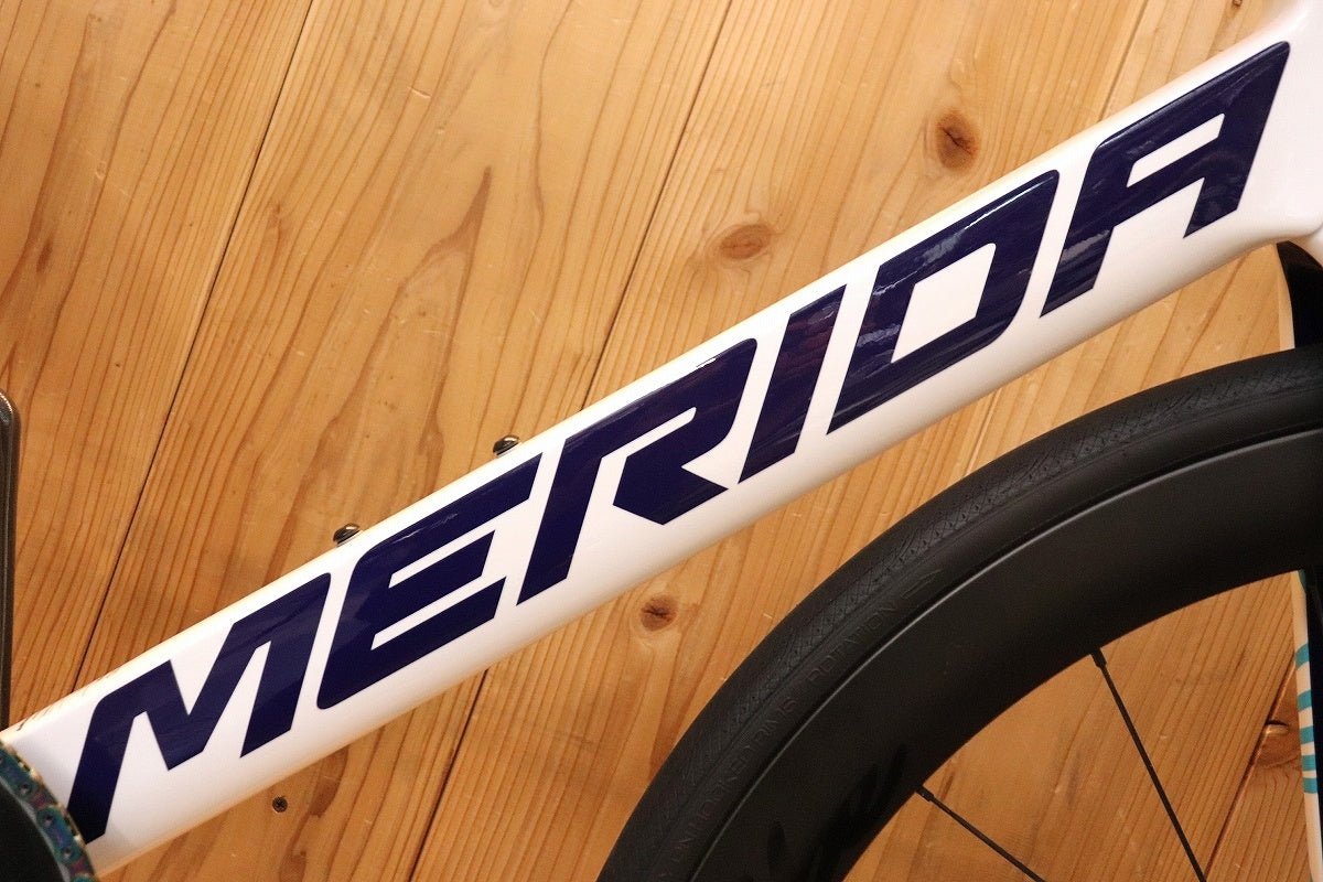ロードバイク MERIDA カーボンホイール サイズ47 おまけ MERIDA ( メリダ ) ロードバイク SCULTURA 400+ANTARES CARBON WHEEL