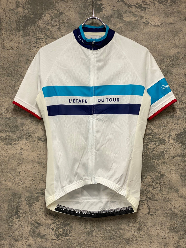JZ540 ラファ Rapha ETAPE SHORT SLEEVE JERSEY 半袖 サイクルジャージ 白 S