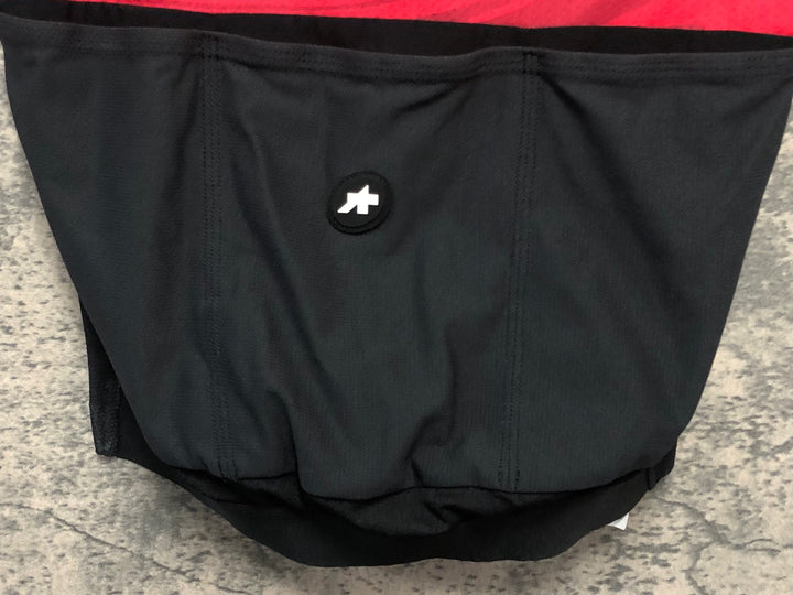 KL637 アソス ASSOS EQUIPE RS JERSEY S9 TARGA SPEED CLUB 2023 半袖 サイクルジャージ 赤 黒 XS