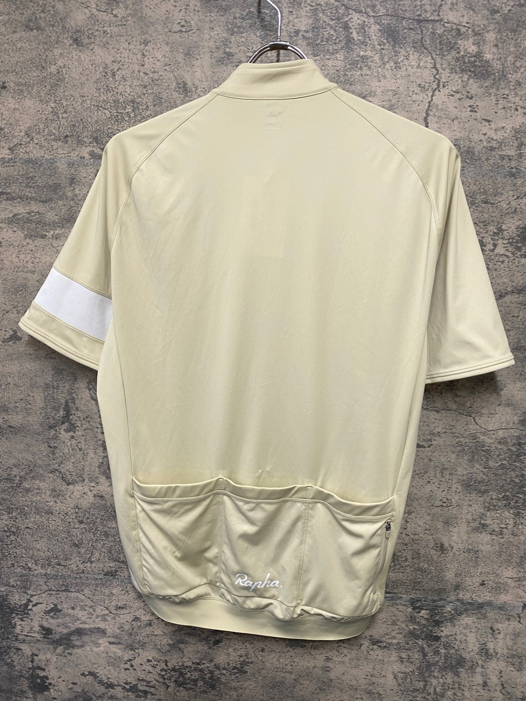 JH259 ラファ Rapha MEN'S CORE JERSEY 半袖 サイクルジャージ ベージュ XL