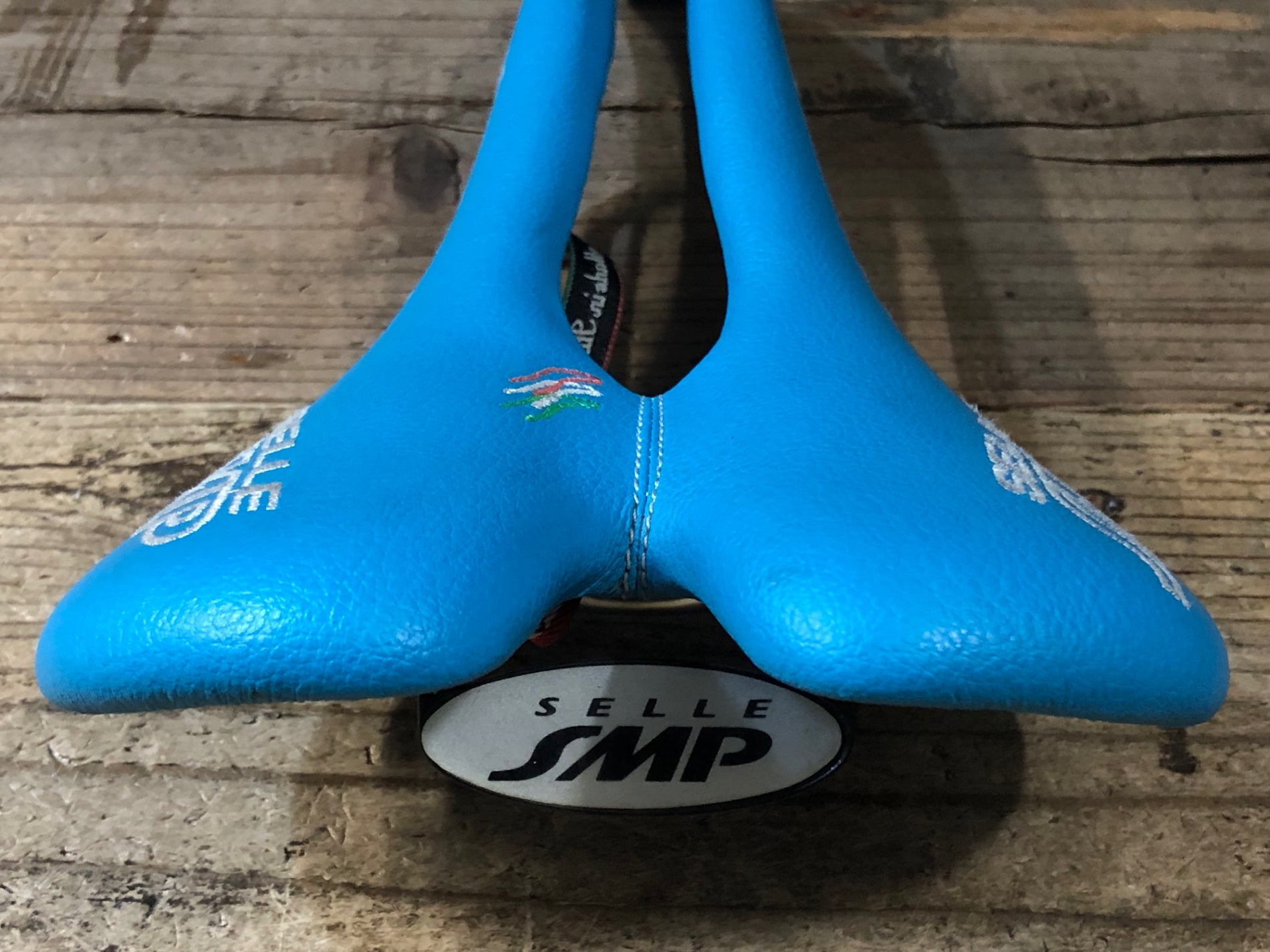 JZ346 SELLE SMP ダイナミック Dynamic サドル inox tubeレール 水色