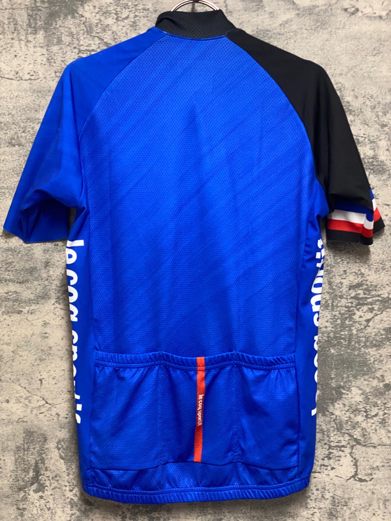 le coq sportif/Bioracer 冬用サイクルジャージ上下 JP137 ビオレーサー BIORACER 半袖 サイクルジャージ 青 3/M le coq