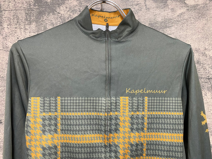 JS165 カペルミュール KAPELMUUR 長袖 サイクルジャージ グレー M
