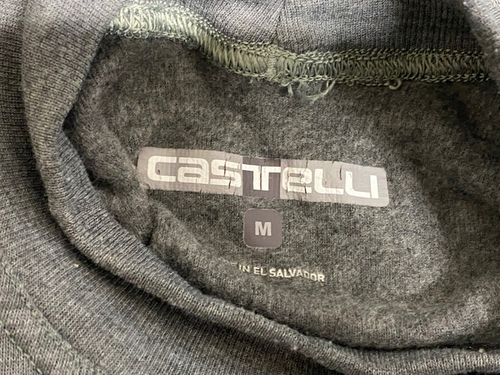 JY251 カステリ CASTELLI 長袖 ベースレイヤー グレー M 裏起毛