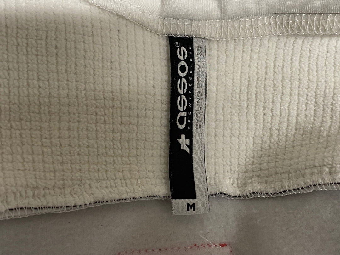 KG631 アソス assos AIRBLOCK 851 長袖 サイクルジャケット 白 M 裏起毛