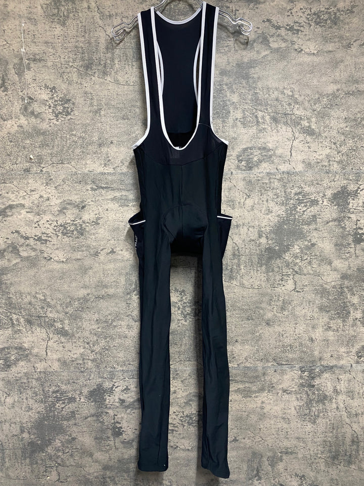 KA351 サンティック Santic カーゴビブタイツ 黒 L 裏起毛