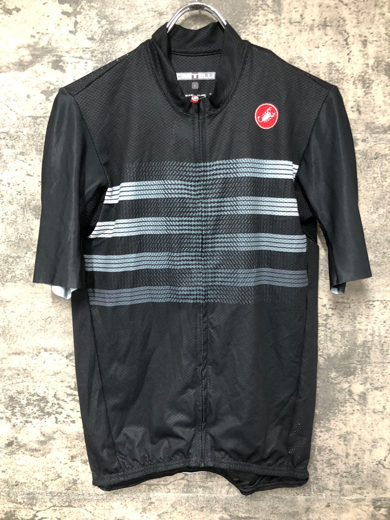 JJ814 カステリ CASTELLI 半袖 サイクルジャージ 黒 L – BICI AMORE