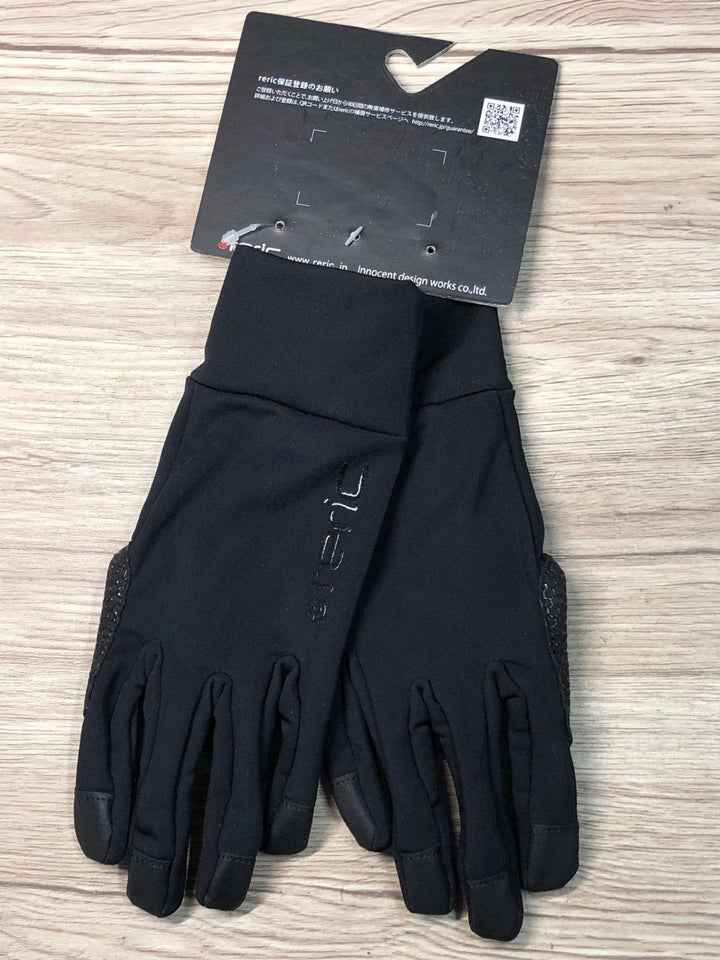 JF172 レリック reric Nereid Light Gloves 長指 グローブ 黒 L 裏起毛