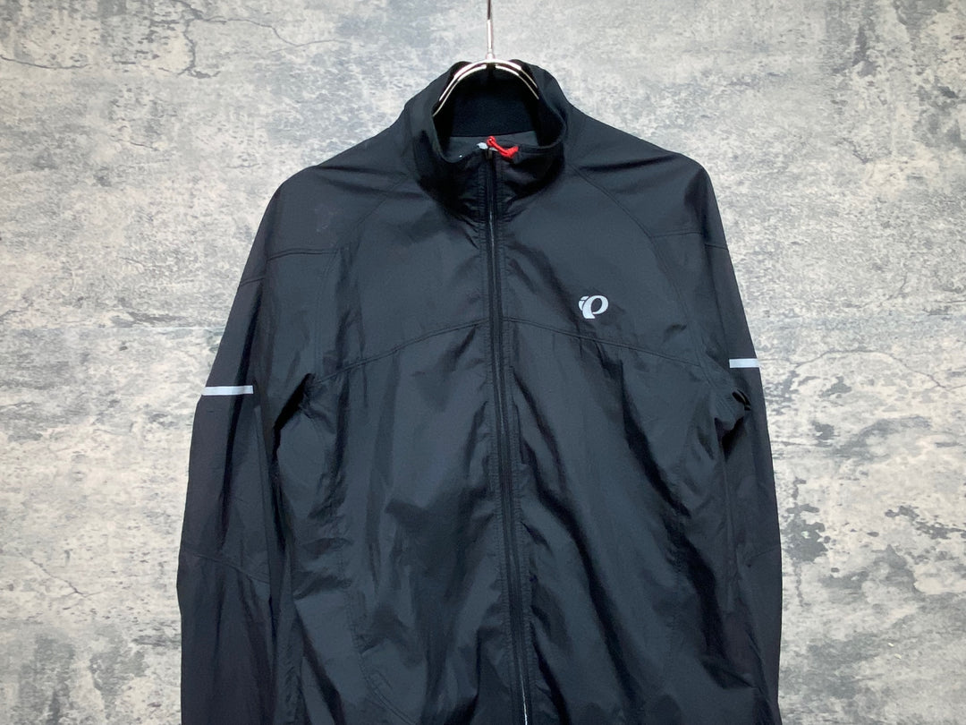 KF211 パールイズミ PEARL iZUMi 長袖 ウインドブレイカー 黒 M