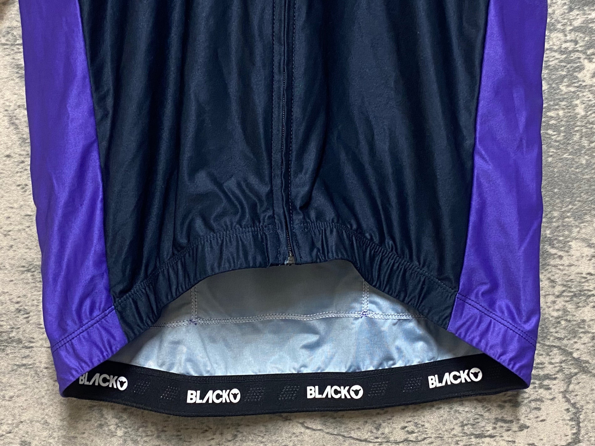 JO703 ブラックシープ BLACK SHEEP RACE FIT 半袖 サイクルジャージ 黒