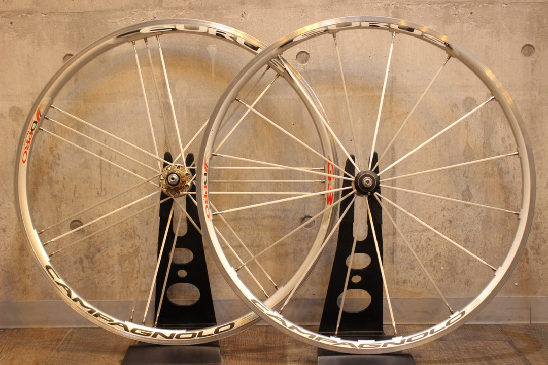 カンパニョーロ CAMPAGNOLO ユーラス EURUS アルミ クリンチャー カンパ 15C ホイールセット 【名古屋店】