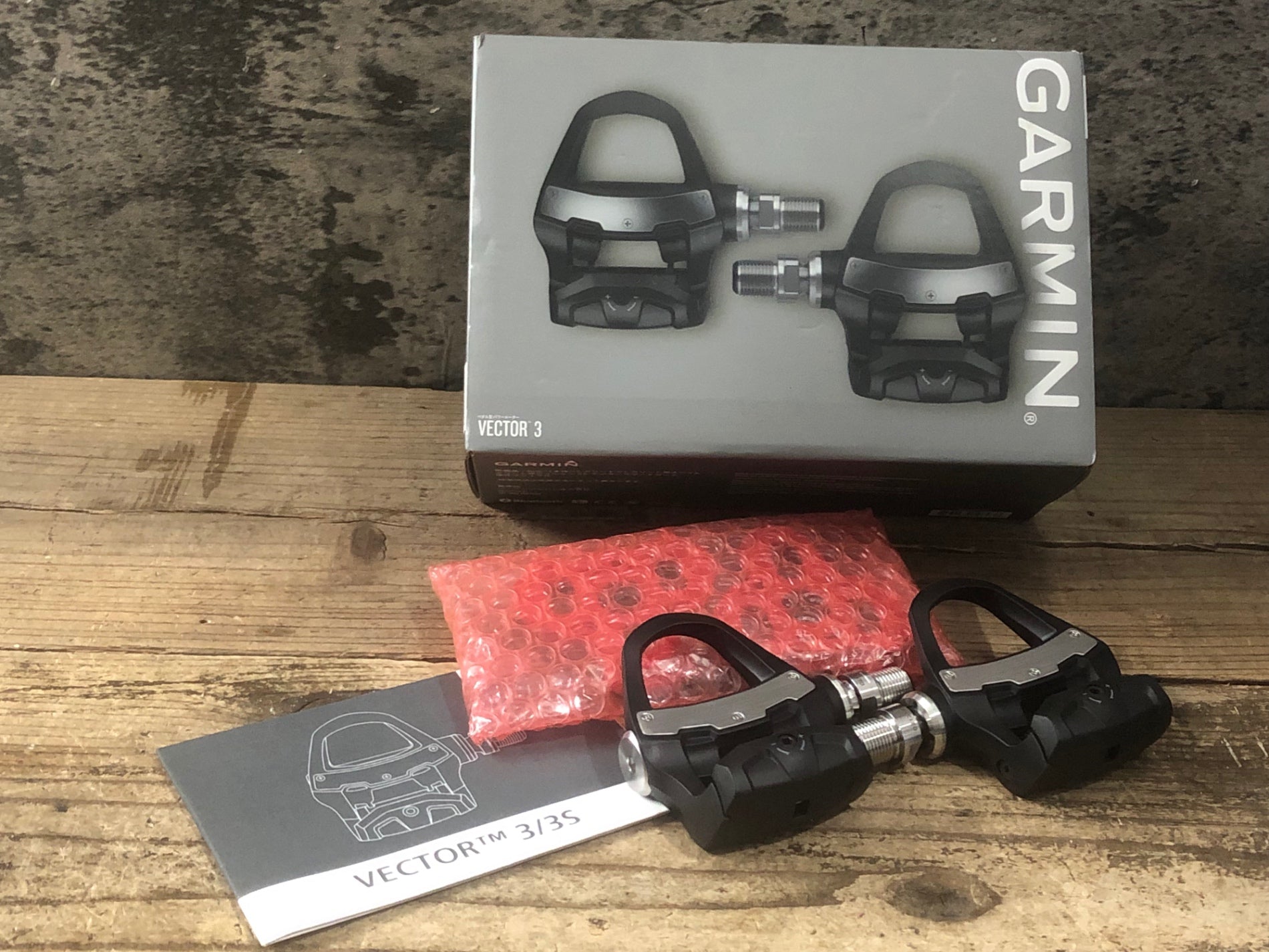 JS460 ガーミン GARMIN VECTOR3 パワーメーター ビンディングペダル