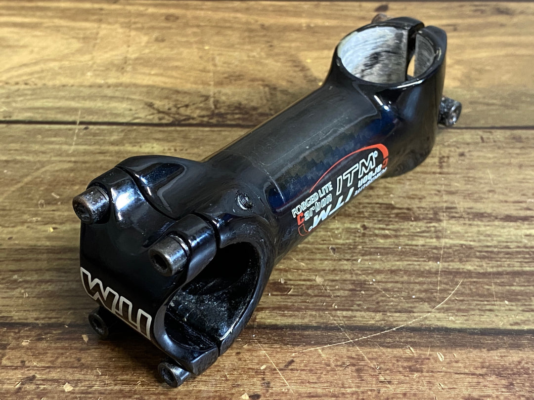 JQ429 ITM FORGED LITE CARBON STEM アルカーボンステム 黒 100mm OS Φ31.8